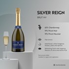 View Case of 6 Silver Reign Brut English Sparkling 75cl number 1